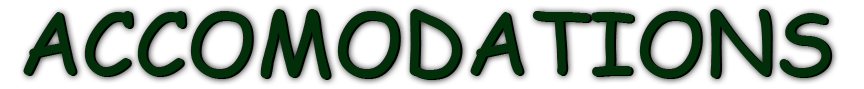 ACCOMODATIONS