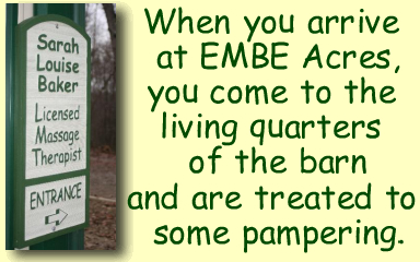 MASSAGE ENTRANCE SIGN